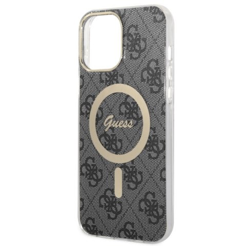 Guess GUHMP13XH4STK i Phone 13 Pro Max6.7" czarny/black hardcase 4G Mag Safe