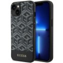 Guess GUHMP14MHGCFSEK i Phone 14 Plus/ 15 Plus 6.7" czarny/black hardcase GCube Stripes Mag Safe
