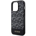 Guess GUHMP14XHGCFSEK i Phone 14 Pro Max6.7" czarny/black hardcase GCube Stripes Mag Safe