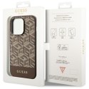 Guess GUHMP14XHGCFSEW i Phone 14 Pro Max 6.7" brązowy/brown hard case GCube Stripes Mag Safe