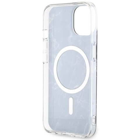 Guess GUHMP14MPCUMAK i Phone 14 Plus/ 15 Plus 6.7" czarny/black hardcase Marble Mag Safe