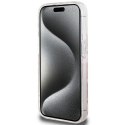 Guess GUHMP15XHGCUSTGP i Phone 15 Pro Max 6.7" różowy/pink hardcase IML GCube Mag Safe