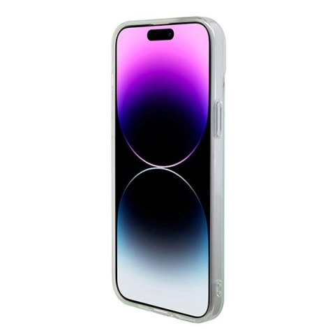Guess GUHMP15XHITSQ i Phone 15 Pro Max turkusowy/turquoise hardcase IML Iridescent Mag Safe