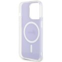 Guess GUHMP15XHITSU i Phone 15 Pro Max 6.7" fioletowy/purple hardcase IML Iridescent Mag Safe