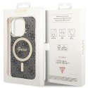 Guess GUHMP15LH4STK i Phone 15 Pro 6.1" czarny/black hardcase IML 4G Mag Safe