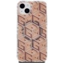 Guess GUHMP15MHGCUSTGW i Phone 15 Plus / 14 Plus 6.7" brązowy/brown hardcase IML GCube Mag Safe