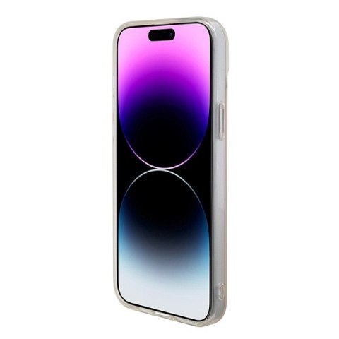 Guess GUHMP15MHITSP i Phone 15 Plus / 14 Plus 6.7" różowy/pink hardcase IML Iridescent Mag Safe