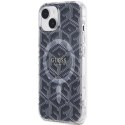 Guess GUHMP15SHGCUSTGK i Phone 15 / 14 / 13 6.1" czarny/black hardcase IML GCube Mag Safe