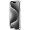 Guess GUHMP15SHGCUSTGP i Phone 15 / 14 / 13 6.1" różowy/pink hardcase IML GCube Mag Safe