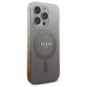 Guess GUHMP16LHGRCELW i Phone 16 Pro 6.3" brązowy/brown hardcase IML Glitter Gradient Mag Safe