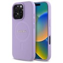 Guess GUHMP16LPSAHMCU i Phone 16 Pro 6.3" fioletowy/purple hardcase Saffiano Mag Safe
