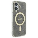 Guess GUHMP16MH4STW i Phone 16 Plus 6.7" brązowy/brown hardcase IML 4G Mag Safe