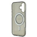 Guess GUHMP16MPFTDTEK i Phone 16 Plus 6.7" czarny/black hardcase IML Rhinestones Mag Safe