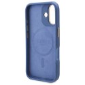 Guess GUHMP16MU4GPRB i Phone 16 Plus 6.7" niebieski/blue hardcase 4G Logo Plate Mag Safe
