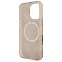 Guess GUHMP16XH4PYEEW i Phone 16 Pro Max 6.9" brązowy/brown hardcase IML Peony On 4G Background Mag Safe