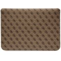 Guess Sleeve GUCS14PS4SGW 14" brązowy/brown 4G Stripe Metal Logo