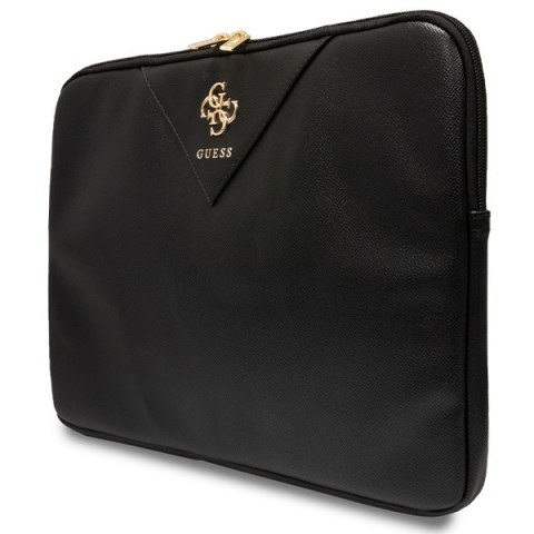 Guess Sleeve GUCS14ZPGSTEGK 14"czarny/black Triangle 4G