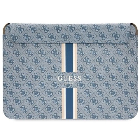 Guess Sleeve GUCS16P4RPSB 16" niebieski/blue 4G Printed Stripes