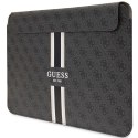 Guess Sleeve GUCS16P4RPSK 16" czarny/black 4G Printed Stripes