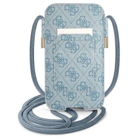 Guess Torebka GUPHL4GDBL 6,7"niebieski/blue hardcase 4G Stripe