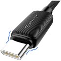 Kabel USAMS KY Series US-SJ693 3A USB-C do USB-A 2m biały