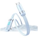 Kabel USAMS US-SJ653 PD 100W USB-C/USB-C 1.2m niebieski