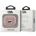 Karl Lagerfeld KLA3PGKIPP Air Pods 3 cover różowy/pink Monogram Karl Head