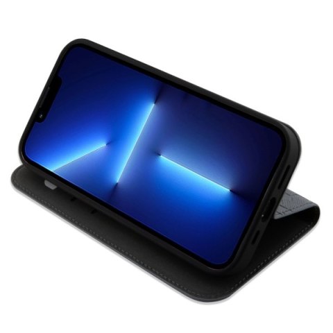 Karl Lagerfeld KLBKP14SSAKLHPG i Phone 14 / 15 / 13 6.1" bookcase srebrny/silver Saffiano Monogram