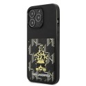 Karl Lagerfeld KLHCP13LCANCNK i Phone 13 Pro / 13 6,1" hardcase czarny/black Karlimals Cardslot
