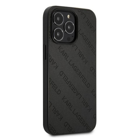 Karl Lagerfeld KLHCP13LPTLK i Phone 13Pro / 13 6,1" hardcase czarny/black Perforated Allover