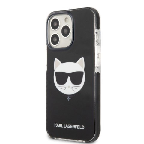 Karl Lagerfeld KLHCP13LTPECK i Phone 13 Pro / 13 6,1" hardcase czarny/black Choupette Head