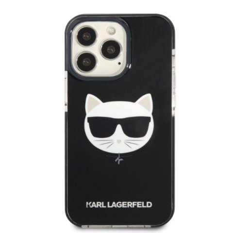 Karl Lagerfeld KLHCP13LTPECK i Phone 13 Pro / 13 6,1" hardcase czarny/black Choupette Head