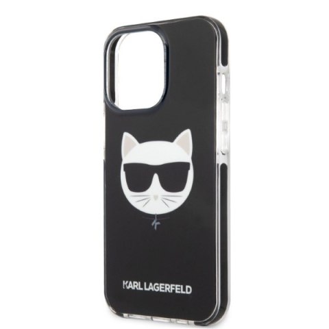 Karl Lagerfeld KLHCP13LTPECK i Phone 13 Pro / 13 6,1" hardcase czarny/black Choupette Head