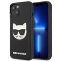 Karl Lagerfeld KLHCP13SCH3DBK 13 mini5,4" czarny/black hardcase 3D Rubber Choupette