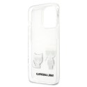 Karl Lagerfeld KLHCP13XCKTR i Phone 13Pro Max 6,7" hardcase Transparent Karl & Choupette