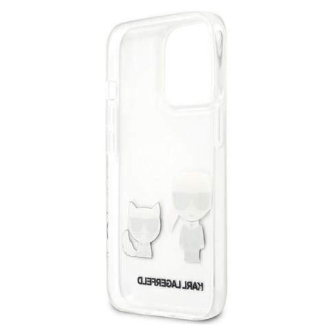 Karl Lagerfeld KLHCP13XCKTR i Phone 13Pro Max 6,7" hardcase Transparent Karl & Choupette