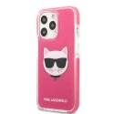 Karl Lagerfeld KLHCP13XTPECPI i Phone 13 Pro Max 6,7" hardcase fuksja/fuschia Choupette Head