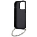 Karl Lagerfeld KLHCP14LSACKLHPK i Phone 14 Pro 6.1" czarny/black hardcase Saffiano Monogram Chain
