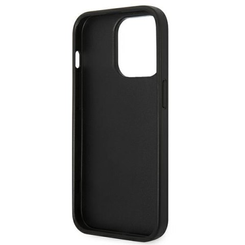 Karl Lagerfeld KLHCP14LSAPCHG i Phone 14 Pro 6,1" hardcase srebrny/silver Saffiano Choupette Head Patch