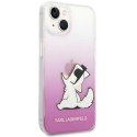 Karl Lagerfeld KLHCP14MCFNRCPI i Phone 14 Plus / 15 Plus 6,7" hardcase różowy/pink Choupette Fun