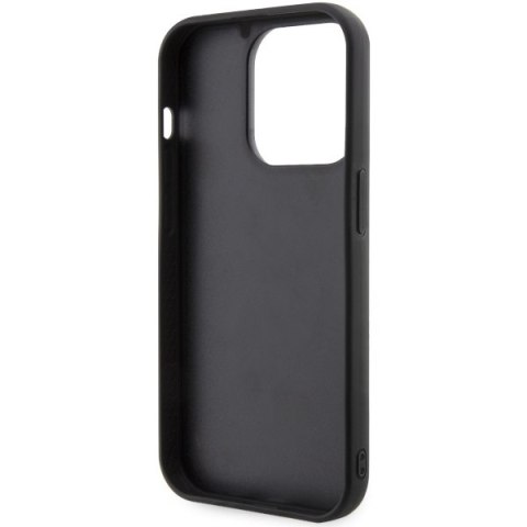 Karl Lagerfeld KLHCP14X3DRKINK i Phone 14 Pro Max 6.7" czarny/black hardcase Rubber Ikonik 3D