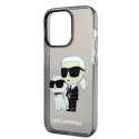 Karl Lagerfeld KLHCP14XHNKCTGK i Phone 14 Pro Max 6,7" czarny/black hardcase Glitter Karl&Choupette