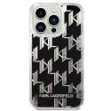 Karl Lagerfeld KLHCP14XLMNMK i Phone 14 Pro Max 6,7" hardcase czarny/black Liquid Glitter Monogram