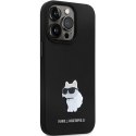 Karl Lagerfeld KLHCP14XSMHCNPK i Phone 14 Pro Max 6.7" czarny/black hardcase Silicone C Metal Pin