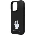 Karl Lagerfeld KLHCP14XSMHCNPK i Phone 14 Pro Max 6.7" czarny/black hardcase Silicone C Metal Pin