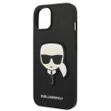 Karl Lagerfeld KLHCP14MSAPKHK i Phone 14 Plus / 15 Plus 6,7" czarny/black hardcase Saffiano Karl`s Head Patch