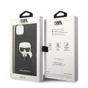 Karl Lagerfeld KLHCP14MSAPKHK i Phone 14 Plus / 15 Plus 6,7" czarny/black hardcase Saffiano Karl`s Head Patch