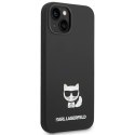 Karl Lagerfeld KLHCP14MSLCTBK i Phone 14 Plus / 15 Plus 6,7" hardcase czarny/black Silicone Choupette Body