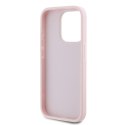 Karl Lagerfeld KLHCP15LPQDSMGP i Phone 15 Pro 6.1" różowy/pink hardcase Diagonal Quilted Script