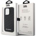 Karl Lagerfeld KLHCP15LPQKPMK i Phone 15 Pro 6.1" czarny/black hardcase Quilted K Pattern